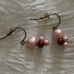 Honora QVC Pearl Earrings Set